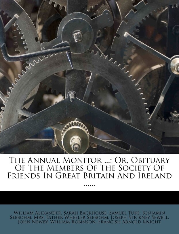 Front cover_The Annual Monitor ...