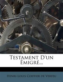 Front cover_Testament D'un Émigré...