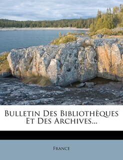 Front cover_Bulletin Des Bibliothèques Et Des Archives...