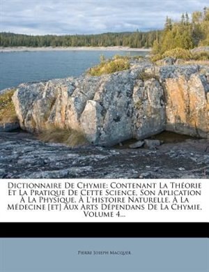Front cover_Dictionnaire De Chymie