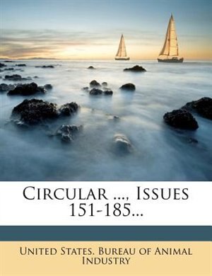 Couverture_Circular ..., Issues 151-185...