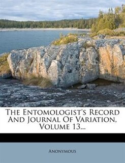 Front cover_The Entomologist's Record And Journal Of Variation, Volume 13...