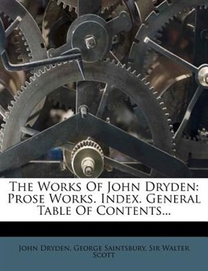 Couverture_The Works Of John Dryden