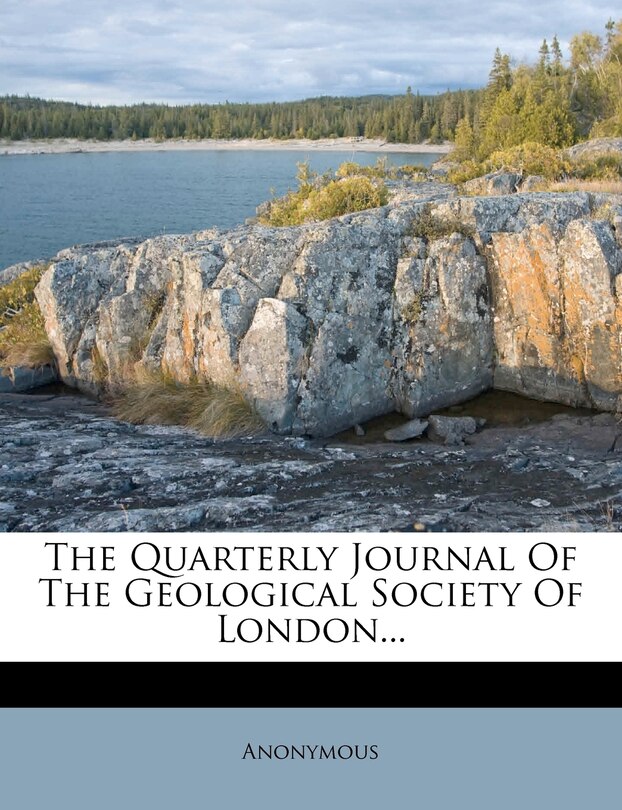 Couverture_The Quarterly Journal Of The Geological Society Of London...