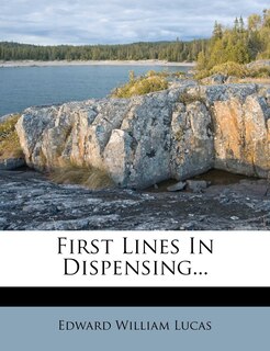 Front cover_First Lines In Dispensing...