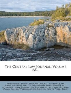 Front cover_The Central Law Journal, Volume 68...