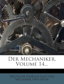 Front cover_Der Mechaniker, Volume 14...