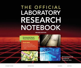 Couverture_The Official Laboratory Research Notebook (50 Duplicate Sets)