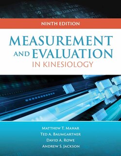 Front cover_Measurement for Evaluation in Kinesiology