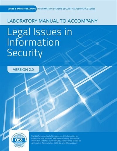 Couverture_Lab Manual To Accompany Legal Issues In Information Security