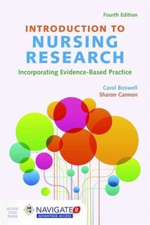 Couverture_Introduction To Nursing Research: Incorporating Evidence-based Practice + Navigate 2 Advantage Access