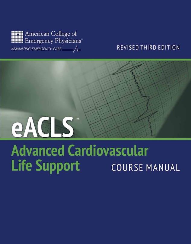 Couverture_Eacls Advanced Cardiovascular Life Support Course Manual