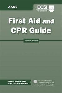 Front cover_First Aid And Cpr Guide