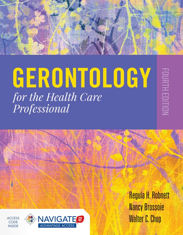 Couverture_Gerontology for the Health Care Professional