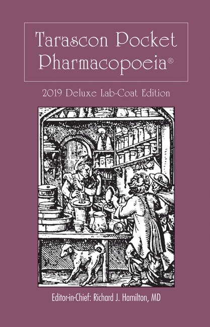 Tarascon Pocket Pharmacopoeia 2019, Deluxe Lab-coat Edition