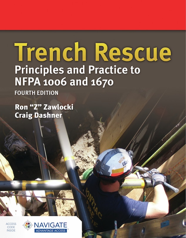 Front cover_Trench Rescue: Principles and Practice to Nfpa 1006 and 1670