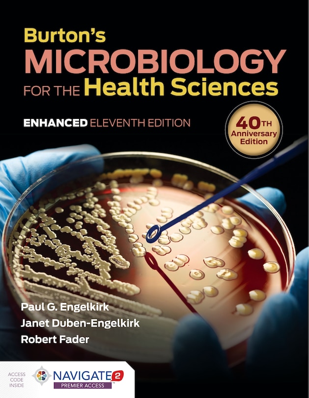 Front cover_Burton's Microbiology for the Health Sciences, Enhanced Edition