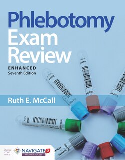 Front cover_Phlebotomy Exam Review, Enhanced Edition