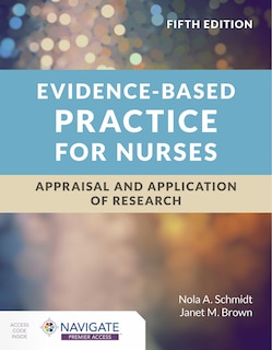 Couverture_Evidence-Based Practice for Nurses: Appraisal and Application of Research
