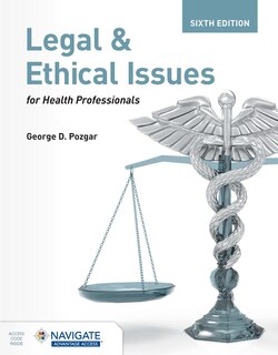 Front cover_Legal and Ethical Issues for Health Professionals