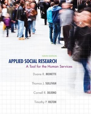 Front cover_Applied Social Research