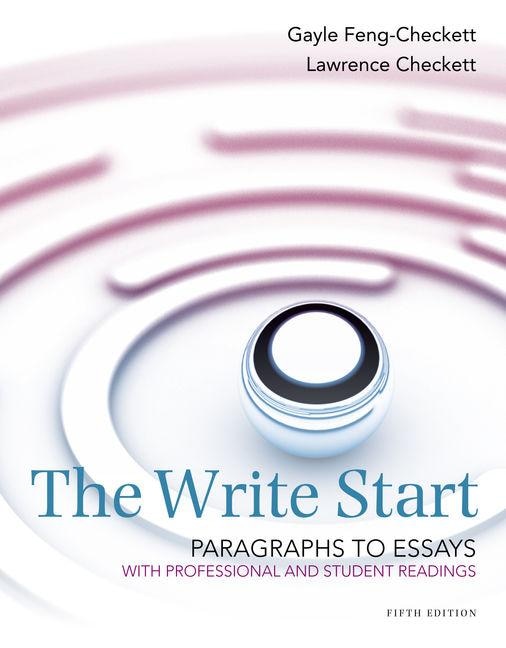 Front cover_The Write Start, Paragraph To Essay