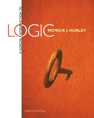 Couverture_A Concise Introduction To Logic