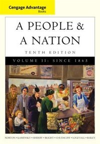 Couverture_Cengage Advantage Books: A People And A Nation