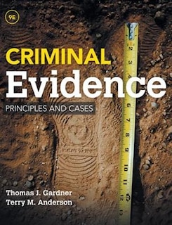 Front cover_Criminal Evidence