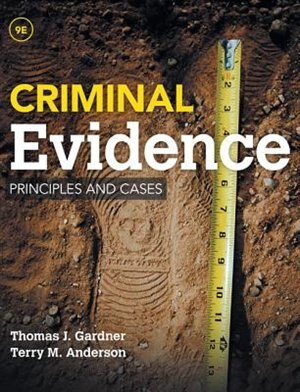 Front cover_Criminal Evidence