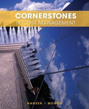 Front cover_Cornerstones Of Cost Management