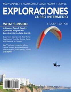 Front cover_Exploraciones Curso Intermedio (with Student Activities Manual)