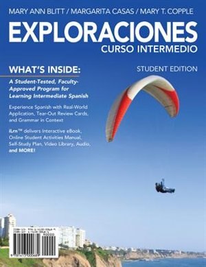 Front cover_Exploraciones Curso Intermedio (with Student Activities Manual)