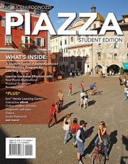 Couverture_Piazza (with Sam And Ilrn Heinle Learning Center Printed Access Card)