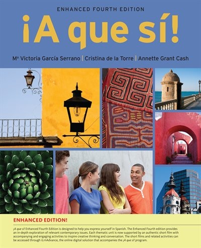 Couverture_¡a Que Sí!, Enhanced (with Ilrn Advance Printed Access Card)