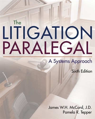 Couverture_The Litigation Paralegal