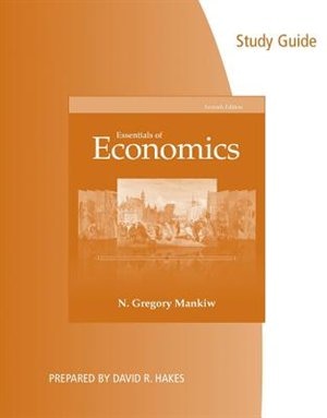 Front cover_Study Guide For Mankiw's Essentials Of Economics, 7th