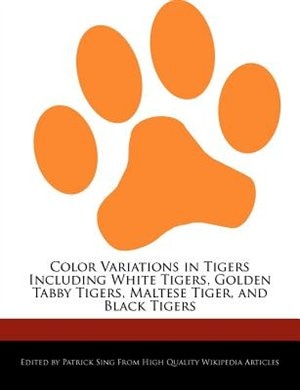 Color Variations In Tigers Including White Tigers, Golden Tabby Tigers, Maltese Tiger, And Black Tigers