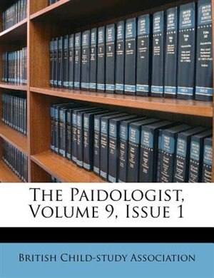 Couverture_The Paidologist, Volume 9, Issue 1