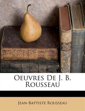 Front cover_Oeuvres De J. B. Rousseau