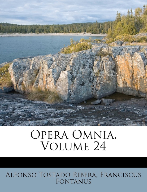 Couverture_Opera Omnia, Volume 24