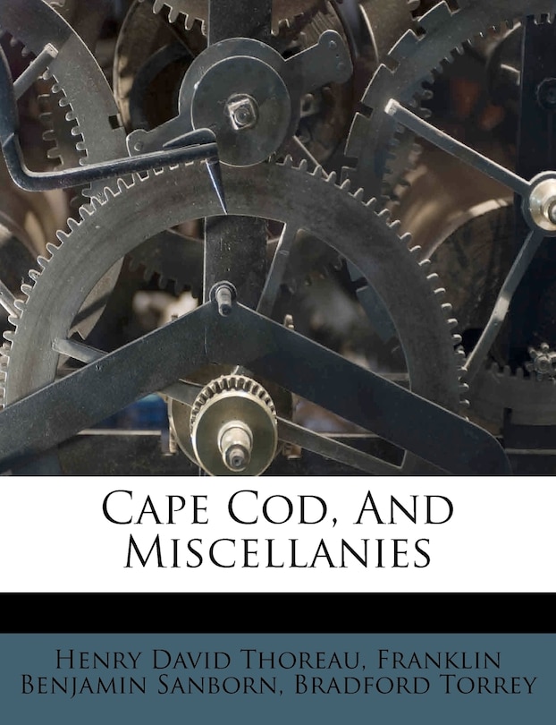 Front cover_Cape Cod, And Miscellanies