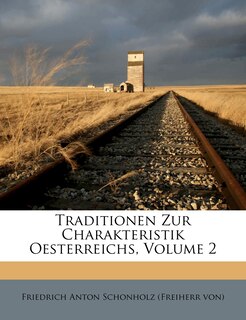 Front cover_Traditionen Zur Charakteristik Oesterreichs, Volume 2