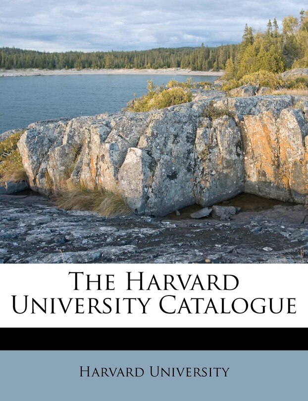 Front cover_The Harvard University Catalogue