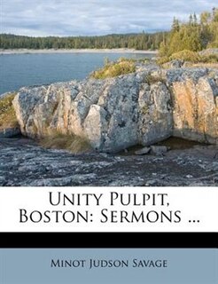Couverture_Unity Pulpit, Boston