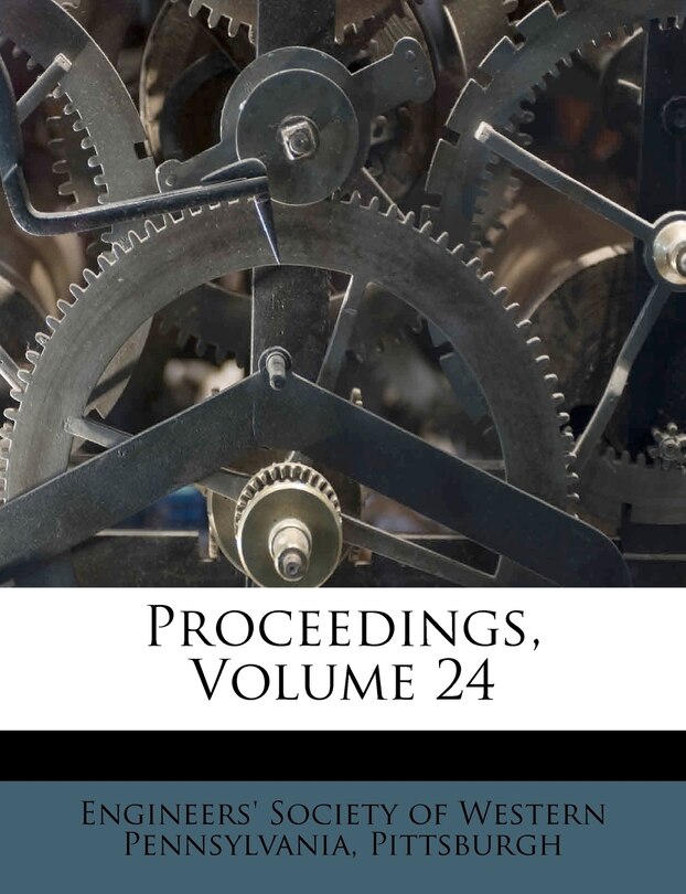 Front cover_Proceedings, Volume 24