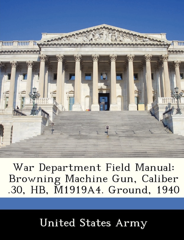 Front cover_War Department Field Manual
