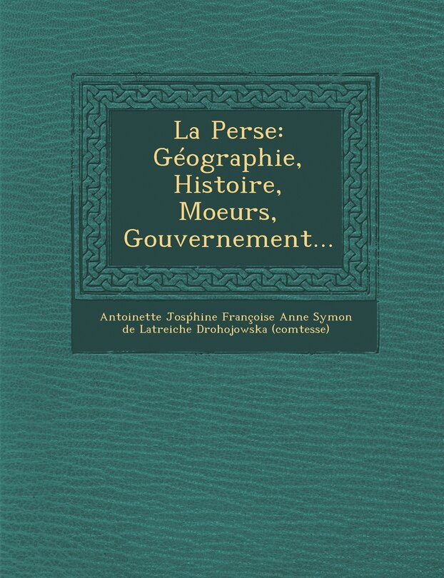 Front cover_La Perse