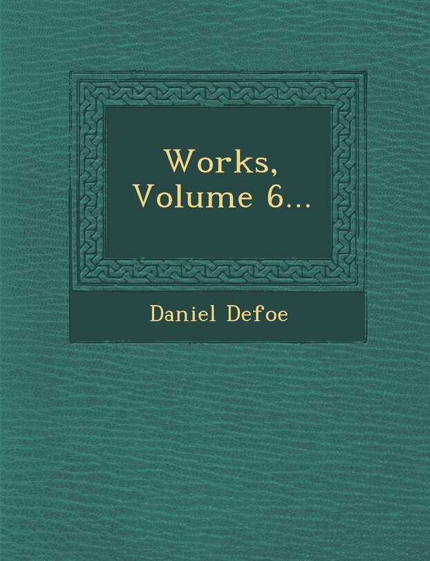 Couverture_Works, Volume 6...