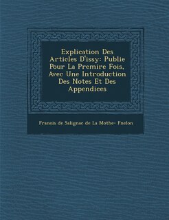 Couverture_Explication Des Articles D'Issy